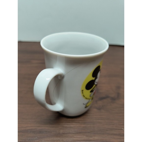 Mickey Mouse Walt Disney Disney Land Coffee Porcelain Mug  Japan Vintage Item - Picture 2 of 6